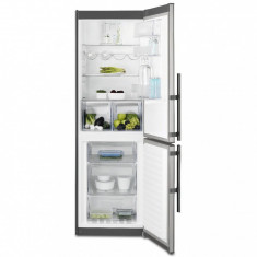 Combina frigorifica Electrolux EN3453MOX, 318 l, Clasa A++, H 185 cm, Inox foto