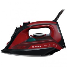 Fier de calcat Bosch Sensixx&amp;#039;x DA50 EditionRosso TDA503001P, 3000 W, Talpa Ceranium-Glissee, 0.35 l, Negru/Rosu foto