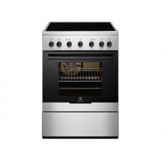 Aragaz Electrolux EKC61360OX, Electric, 4 Arzatoare, Clasa A, 60 cm, Inox foto