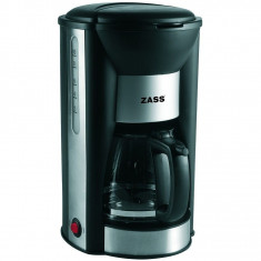 Cafetiera Zass ZCM 03, 1000 W, 12 cesti, Negru foto