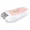 Epilator Philips SatinSoft HP6519/01, 20 Puncte de prindere, 2 Viteze, Alb/Roz