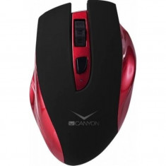 Mouse wireless Canyon CNS-CMSW7R 1600 DPI Rosu foto