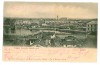 1176 - GALATI, Panorama - old postcard - used - 1903, Circulata, Printata