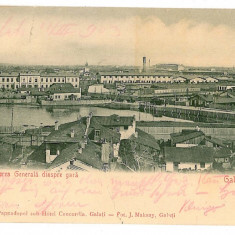 1176 - GALATI, Panorama - old postcard - used - 1903