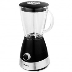 Blender Heinner HBL-550S, de masa, 550 W, 2 Viteze + Pulse, Negru/Argintiu foto