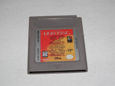 Joc Nintendo Gameboy Classic - The Lion King foto