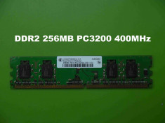 Memorie RAM PC DDR2 256MB PC3200 400MHz foto