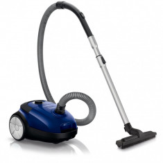 Aspirator Philips Performer Active FC8520/09, cu sac, 4 l, Tub telescopic metalic, 750 W, Albastru foto