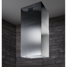 Hota decorativa ELICA KUADRA ISLAND IX/A/60, 1 Motor, Putere de absorbtie 496 mc/h, 60 cm, Inox foto