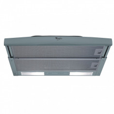 Hota incorporabila telescopica Whirlpool AKR 641 GY, Putere de absorbtie 185 mc/h, 1 motor, 60 cm, Inox foto