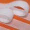 Scai banda cu arici velcro rola 10 cm latime x 1 m lungime culoare ALB