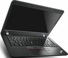 Laptop Lenovo Thinkpad E450, 20DC006QRI, IntelA? Corea?? i3-5005U Processor, 14&amp;quot;, 4 GB, 500 GB, IntelA? HD Graphics 5500, Windows 10 Pro, Negru foto