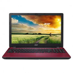 Laptop Acer Aspire E5-521G-41FL, NX.MS6EX.005, A4-6210, 15.6&amp;quot;, 4 GB, 500 GB, Radeon R5 M240 2GB, Linux, Rosu foto