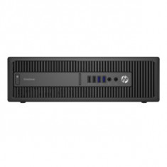 Sistem Brand HP EliteDesk 800 G2 SFF, Intel Core i7-6700, RAM 8GB, HDD 500GB, Negru foto