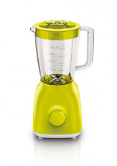 Blender Philips HR2100/40 ,de masa , 400 W, 2 Viteze + Pulse, Galben lime foto