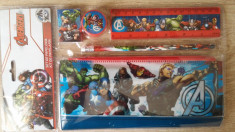 Set 5 piese rechizite Avengers foto