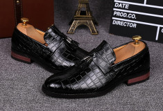 Pantofi barbatesti din piele loafer.Cod BEL3.Disponibili in 2 culori: maro,negru foto