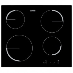 Plita incorporabila Zanussi ZEV6240FBA, Electrica, 4 Arzatoare, Negru foto