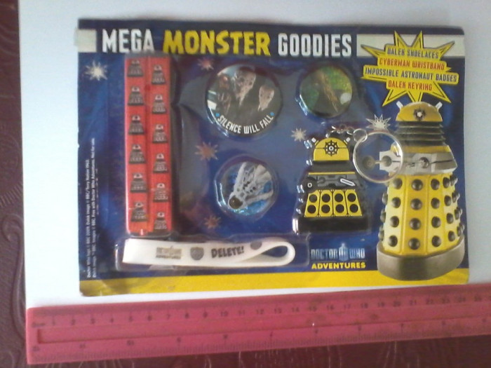 bnk jc Mega Monster Goodies - Doctor Who - ambalaj original