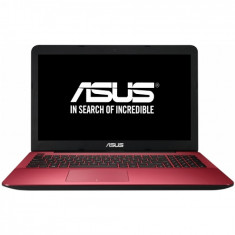 Laptop Asus X555LJ-XX1065D, IntelA? Corea?? i3-5010U, 15.6&amp;quot;, 4 GB, 500 GB, Free DOS 2GB, Rosu foto
