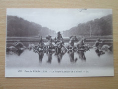 Carte postala necirculata Franta anii&amp;#039;20 Versailles foto