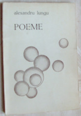 ALEXANDRU LUNGU - POEME (editia princeps - 1971) [desene de ALEXANDRU LUNGU] foto