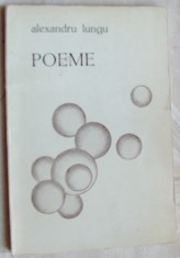 ALEXANDRU LUNGU - POEME (editia princeps - 1971) [desene de ALEXANDRU LUNGU] foto