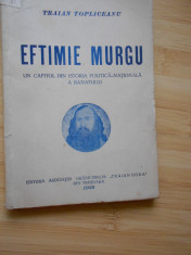 TRAIAN TOPLICEANU--EFTIMIE MURGU - 1938 foto