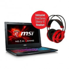 MSI GS60-6QE16H11 Notebook i7-6700HQ 16GB/1.128TB GTX970M Windows 10 + HEADSET foto