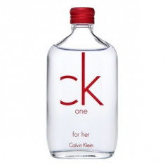 Calvin Klein CK One Red Edition for Her eau de Toilette pentru femei 50 ml foto