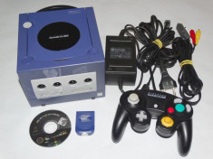 Consola Nintendo GameCube + accesorii originale + card memorie + joc foto