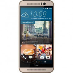 HTC One M9 gold on silver Android Smartphone foto