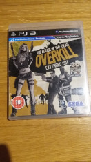 PS3 The house of the dead overkill extended cut / 3D comp - joc orig by WADDER foto