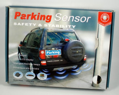 Senzori Parcare cu alarma audio si Display LED foto