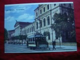 Set 2 Ilustrate -Tramvaie vechi Bucuresti si Iasi- Copii