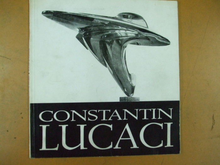 Constantin Lucaci sculptura catalog expozitie si invitatie Bucuresti 1983