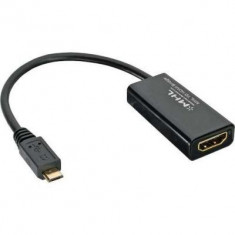 MHL Micro USB 2.0/ HDMI Adapterkabel fur MHL Gerate 0,1m foto