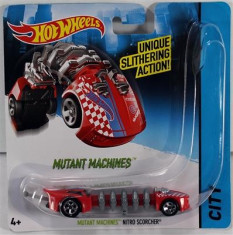 Jucarie Hot Wheels Mutant Machines Nitro Scorcher foto