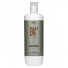 Schwarzkopf Professional BlondMe pH Acid Balance Keratin Shampoo sampon pentru par blond 1000 ml foto