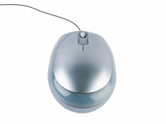 Mouse USB Gigant - Argintiu lumina Rosie foto