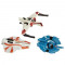 Jucarie Star Wars Revenge Of The Sith Micro Machines 3-Pack Clone Fighter Strike