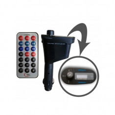 Modulator FM wireless cu telecomanda foto