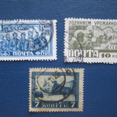 TIMBRE RUSIA LOT STAMPILAT