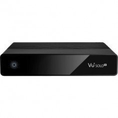 VU+ Solo SE V2 1x DVB-S2 Dual Tuner Full HD 1080p Linux Receiver Schwarz foto