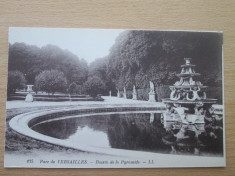 Carte postala necirculata Franta anii&amp;#039;20 Versailles foto