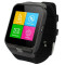 Ceas Smartwatch cu Telefon iUni S29, Camera, BT, Carcasa metalica, Negru