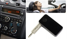 Receptor bluetooth Music Receiver pentru masina - Conectare prin bluetooth la sistem audio, boxa, radio CD etc. foto