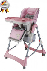 BabyGo ? Scaun de masa Tower Maxi Pink foto