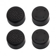 Silicone Thumb Grips Concave And Convex Black Ps4 foto