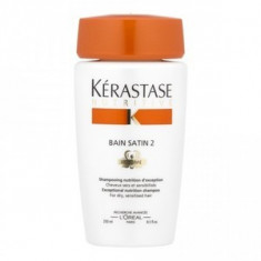 Kerastase Nutritive Bain Satin 2 Exceptional Nutrition Shamp sampon pentru par uscat si sensibil 250 ml foto